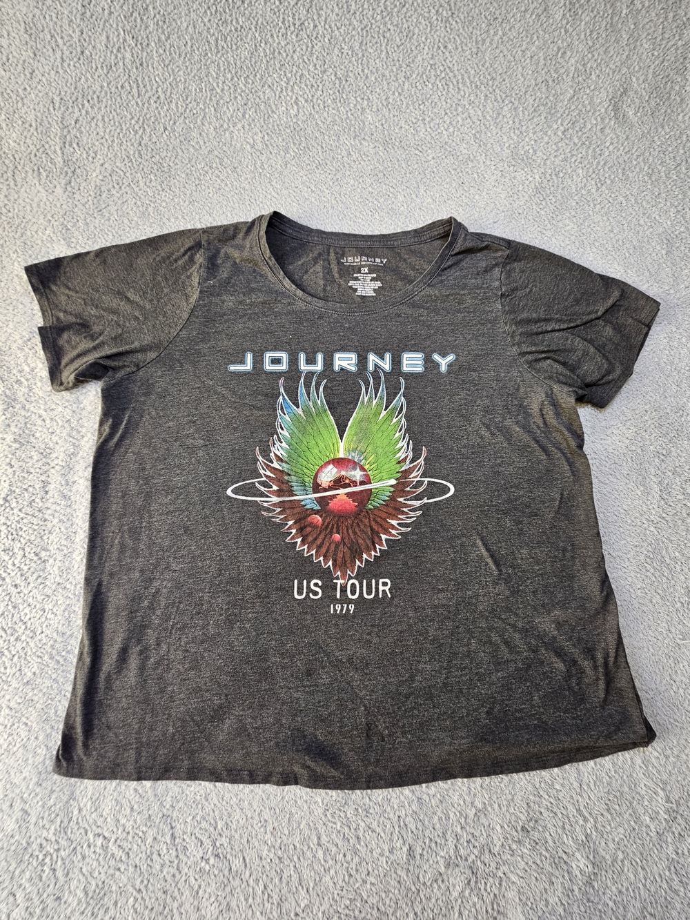 US Tour 1979 Graphic Kids T-Shirt - Charcoal